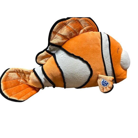 Build-A-Bear Workshop Disney Pixar Finding Dory Nemo Plush Toy 12" Orange & Whit - Picture 3 of 6